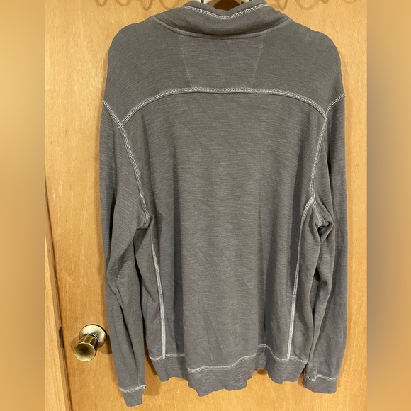 TOMMY BAHAMA - TOBAGO BAY - HALF ZIP LEISURE KNIT - COTTON BLEND - Picture 3 of 5